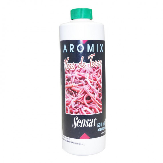 Aromix earthworms 500ml Sensas 1