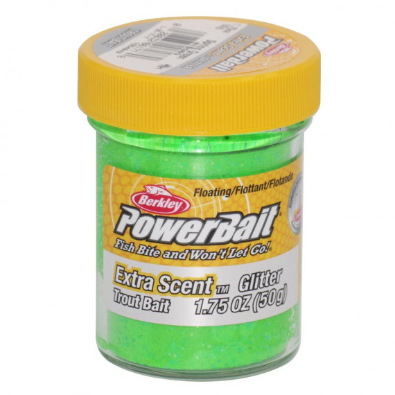 Berkley Spring Green Glitter forel Paste 1