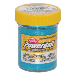 Forellenpaste Glitter Neon Blau Berkley