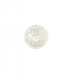 12 perles Glass Bead 8mm Scratch