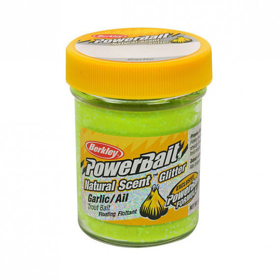 Berkley Chartreuse Glitter Trout Paste 1