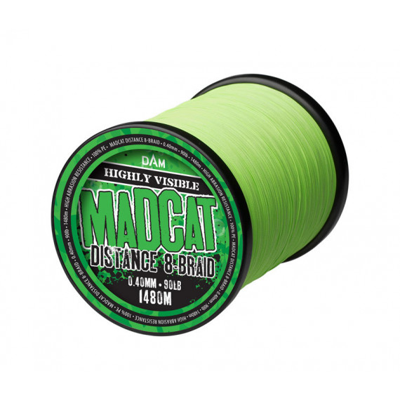 Madcat Catfish Braid Distance 8 Braid 1210m 100lb 0,45mm 1