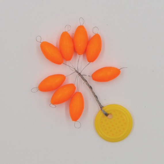 Perles flottantes ovales 4.7 x10 mm - Flashmer 2