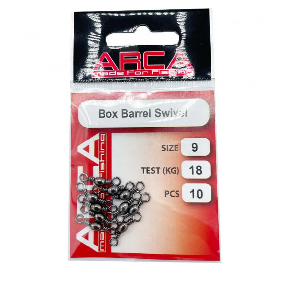 Arca 10 Box Barrel Swivel Black 2