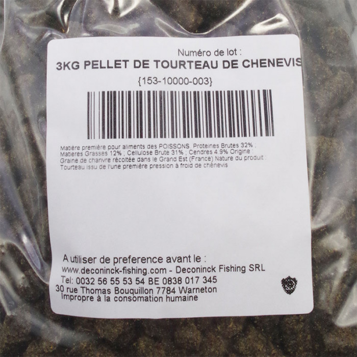 Hempseed Cake Pellet 3