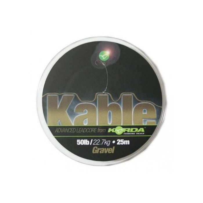 Korda Kable Tight Weave 25 M Gravel 22 Kg 50 Lbs 1