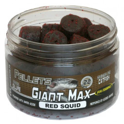 Giant Max Fun Fishing Pellets, durchbohrt 250gr 22mm Red Squid