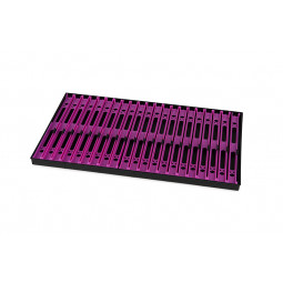 Bandeja Plegable 26cm Morado Matrix