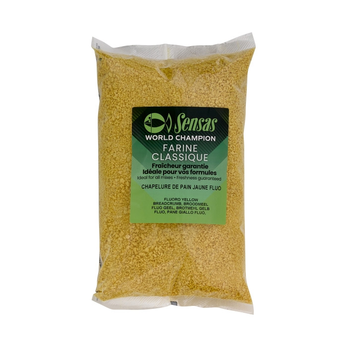 Fluorescent Yellow Breadcrumbs 700G Sensas 1