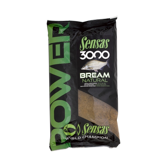 3000 Power Bream Natural 1Kg Sensas 1