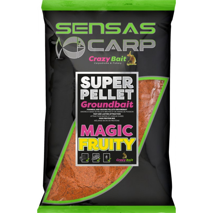 Super pellet grondvoer Magic Fruit 1Kg Sensas 1