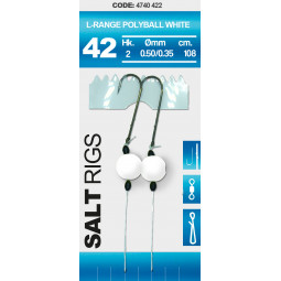 Spro 44 Salt Rig LR Polyball White