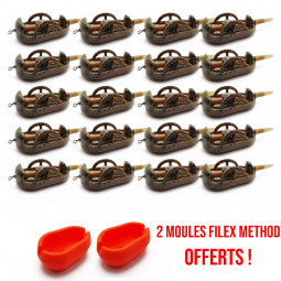 Filex Method Feeder 30 G, X 20 + 2 Mussels