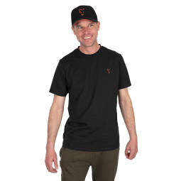 Camiseta Fox collection negro naranja