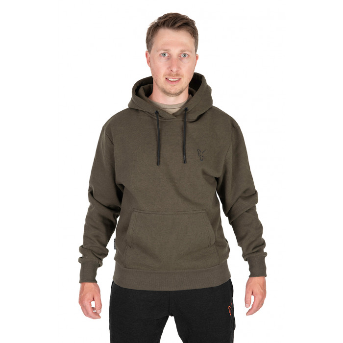 Fox collection hoody - green black 1