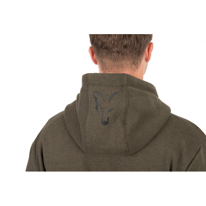 Fox collection hoody - green black 3