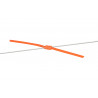 Fox Edges Elastic Marker - orange 10m min 2