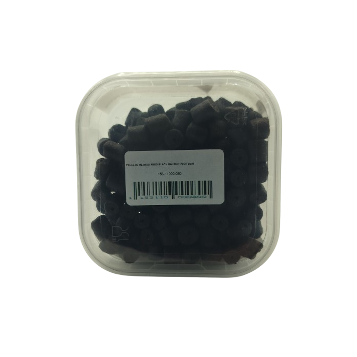 Pellets method feeder black halibut 70gr 8mm pre-drilled 1