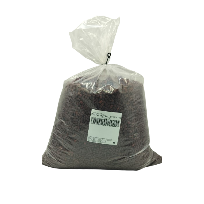 Red halibut pellet 6mm 10kg 1