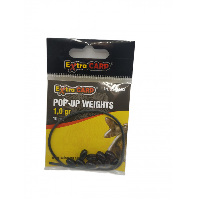 Extracarp pop-up gewichten 1 g 1