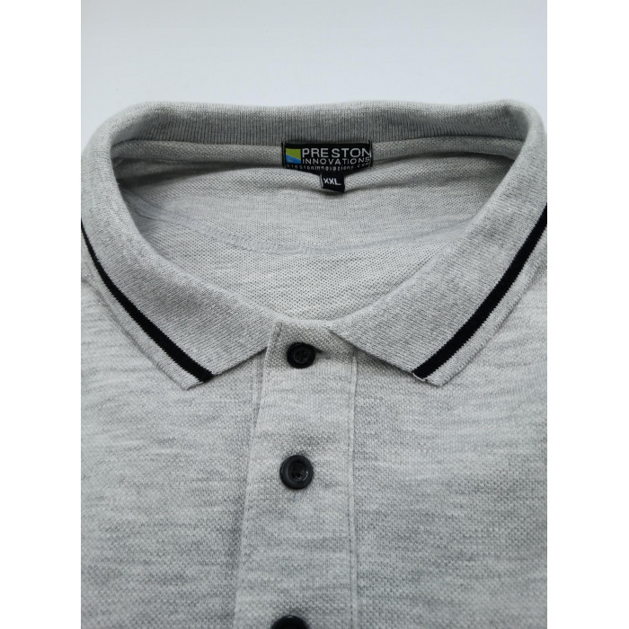 Preston grey polo - medium 1