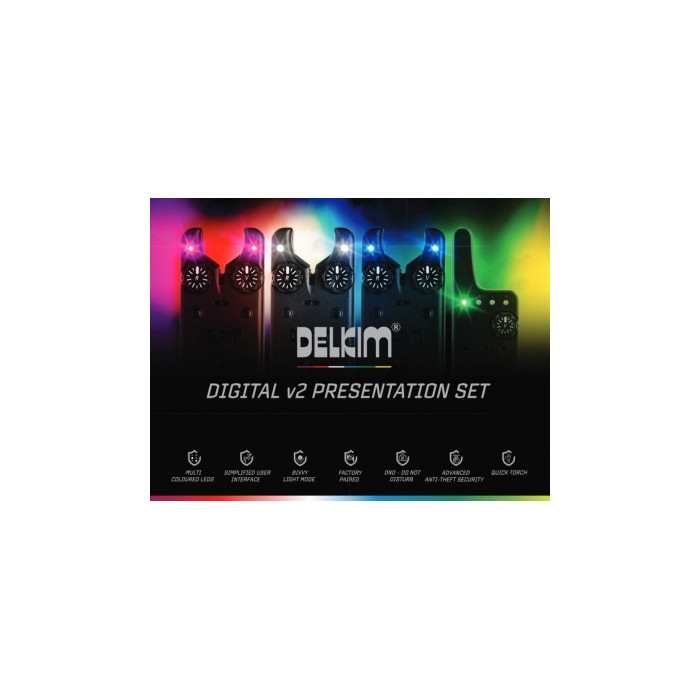 Coffret Delkim digital V2 3 détecteurs + central 1