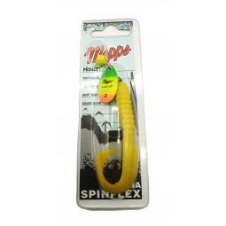 Mepps cuillère spinflex tiger à twist jaune