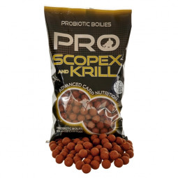 Boilies starbaits probiotic scopex/krill 14mm 800gr