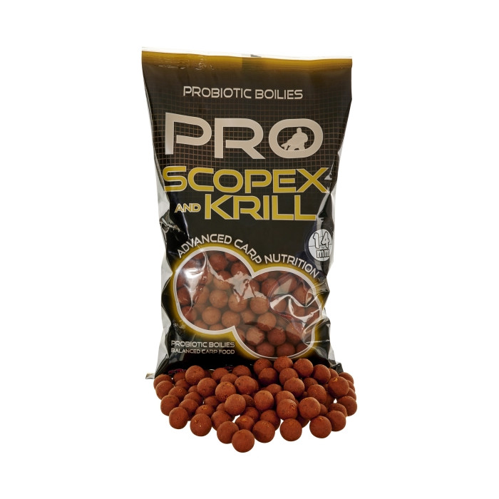 Boilies starbaits probiotic scopex/krill 14mm 800gr 1