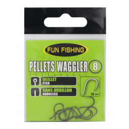 Anzuelos de pesca divertidos pellets waggler