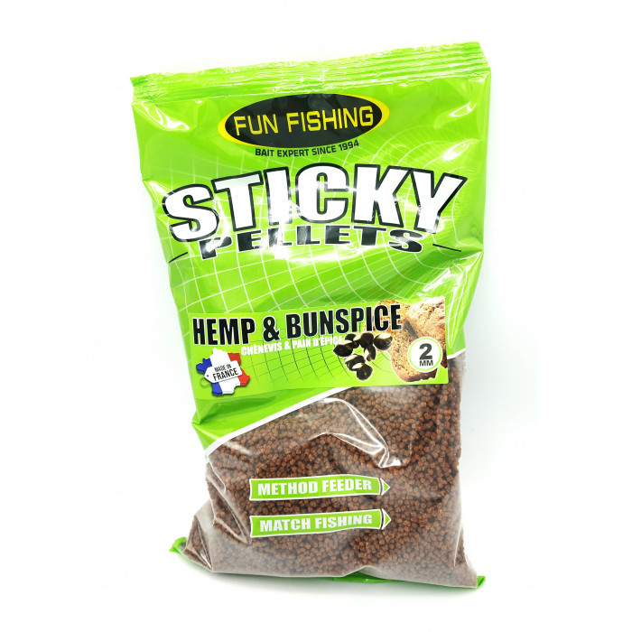 Fun fishing sticky pellets 2.00mm 1