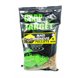 Fun fishing Carp Target - Pellets 9mm mais chenevis