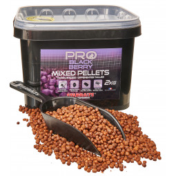 Starbaits pro blackberry pellets mixed 2kg