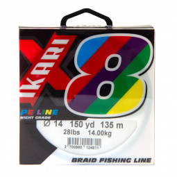 Ikari-Zopf 8 Stränge multicolor 250m