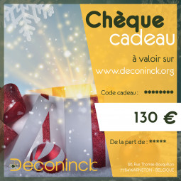 Chèque cadeau 130€